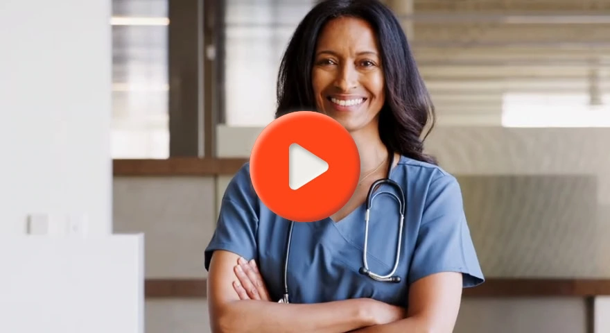 Video thumbnail company nurse